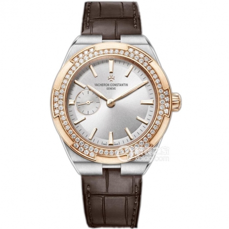 8F出品 Vacheron Constantin江诗丹顿纵横四海系列2300v/2305v OVERSEAS女款小号型v2版钢带款 搭载Cal.5300机芯（机芯稳定零返修 ）后原装18k纳米镀金质摆陀 表径36×10.8mm 同步原装