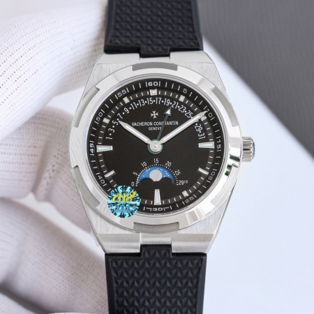 GR新品 江诗丹顿纵横四海系列4000V/210A-B911男士经典月相全自动机械腕表 搭载复刻正品cal.2460机芯 直径41mm