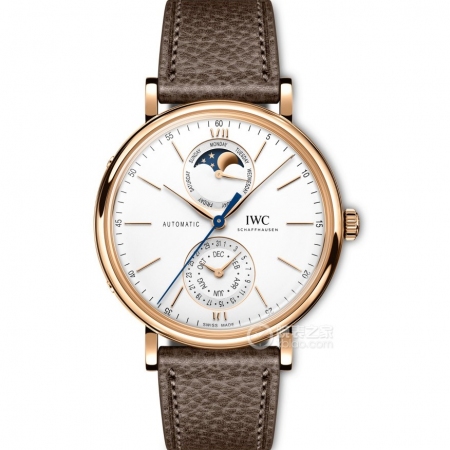 ZF匠心新品 IWC万国表柏涛菲诺系列IW359002男士月相全自动机械腕表 搭...