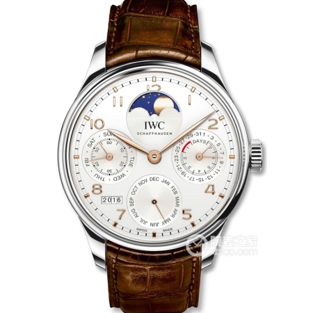 APS出品 IWC万国表葡萄牙系列IW503307万年历多功能全自动机械男士腕表 搭载定制版52615机芯 尺寸44.2mmx14.9mm