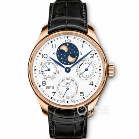 APS出品 IWC万国表葡萄牙系列IW503405万年历多功能全自动机械男士腕表 搭载定制版52615机芯 尺寸44.2mmx14.9mm