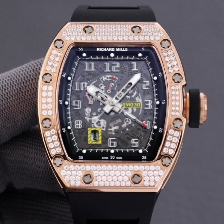 理查德米勒 Richard Mille RM010全新工艺时尚更前卫镂空设计最新...