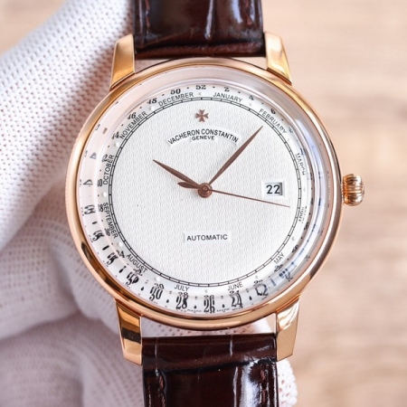 TW出品 江诗丹顿（Vacheron Constantin）传承系列经典男士超薄...