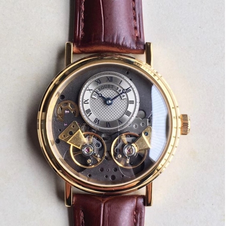 宝玑(Breguet)TRADITION 7057系列陀飞轮男士机械手表