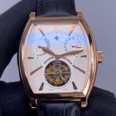 XF江诗丹顿（Vacheron Constantin）马耳他系列陀飞轮男士机械腕...