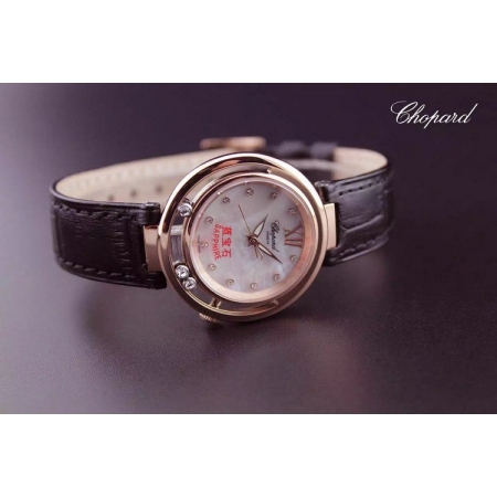 萧邦（Chopard）女士系列  瑞士女士石英腕表